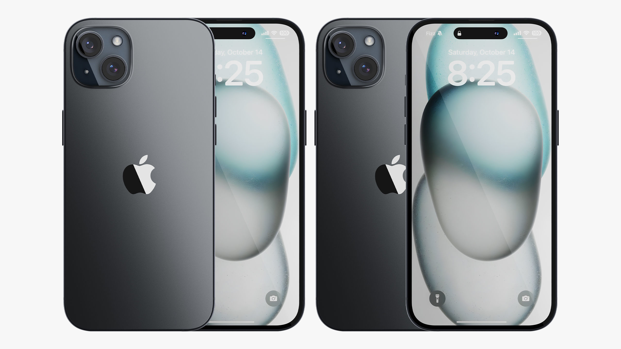 Apple iPhone 15 Plus Black 3D model_3