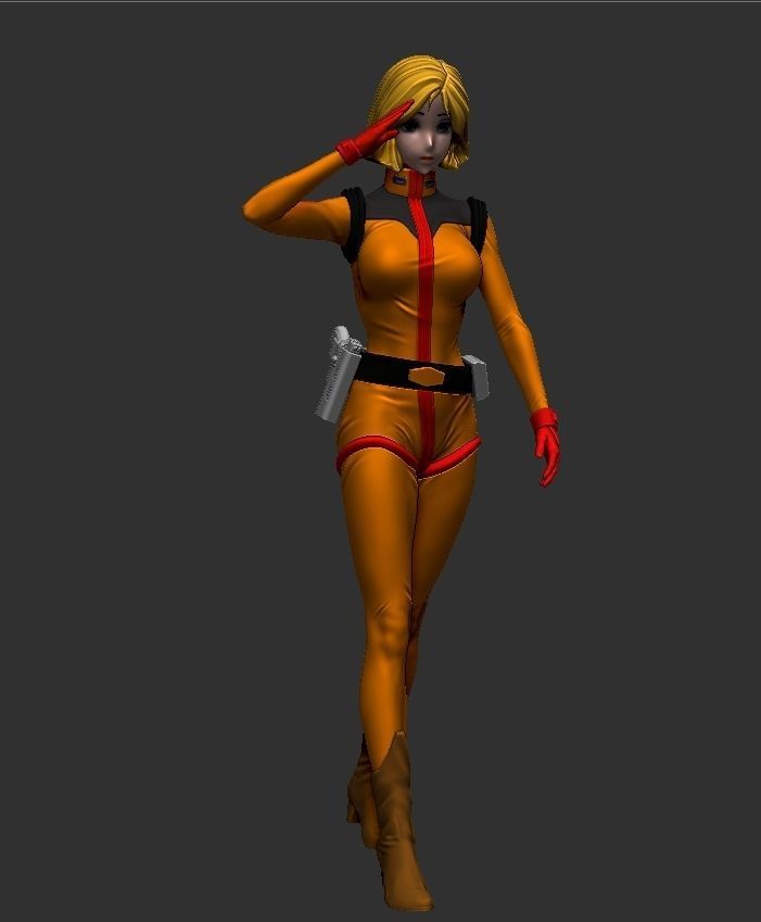 AMURO RAY Sayla Mass 3D print model_15