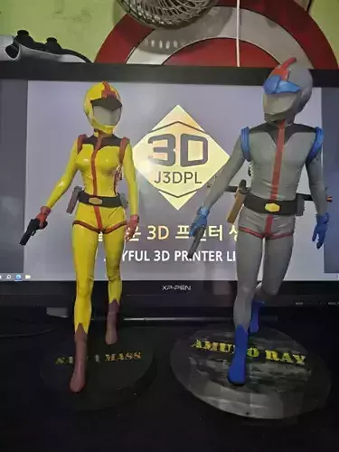 AMURO RAY Sayla Mass 3D print model