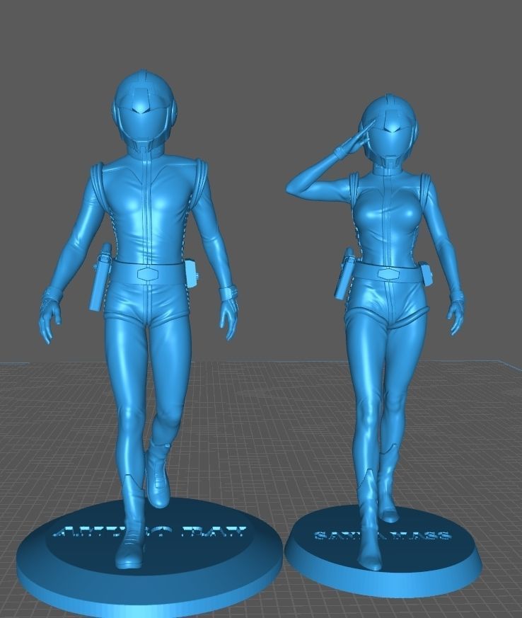 AMURO RAY Sayla Mass 3D print model_3