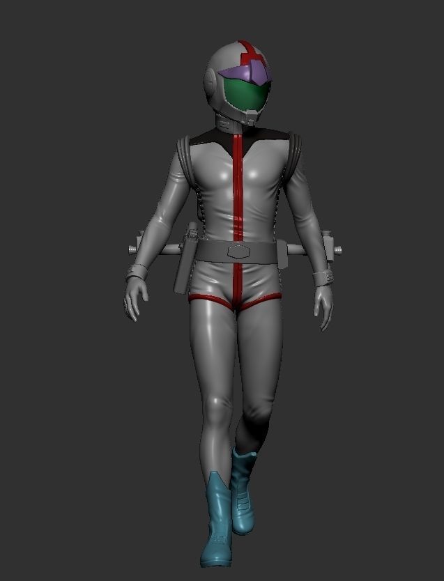 AMURO RAY Sayla Mass 3D print model_8