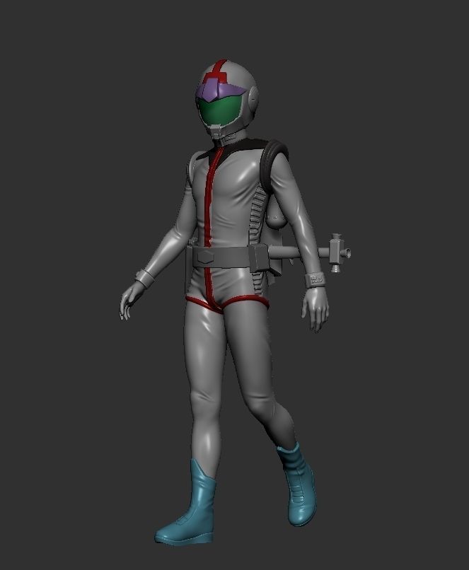 AMURO RAY Sayla Mass 3D print model_9