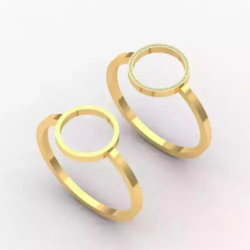 circle ring 3D print model