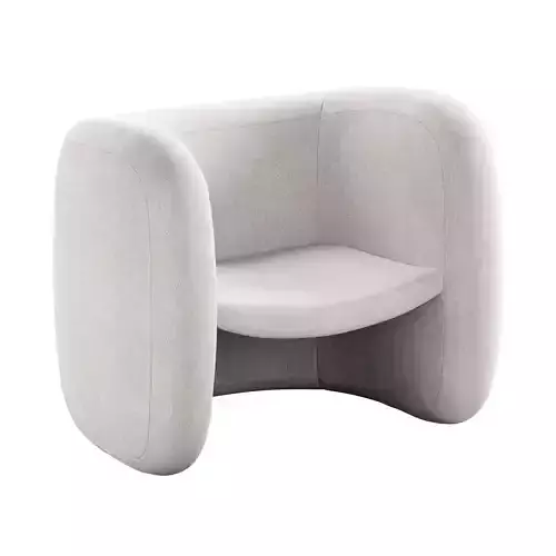 398 Lagoa armchair by Tacchini 3D model