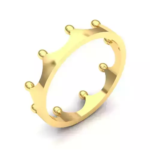 Crown ring Free 3D print model
