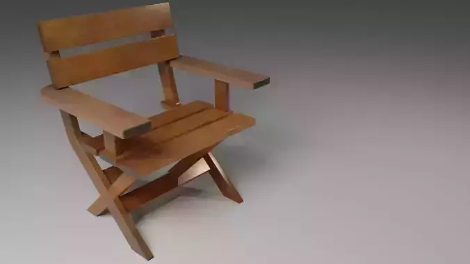 Single Seater Chair 3D model