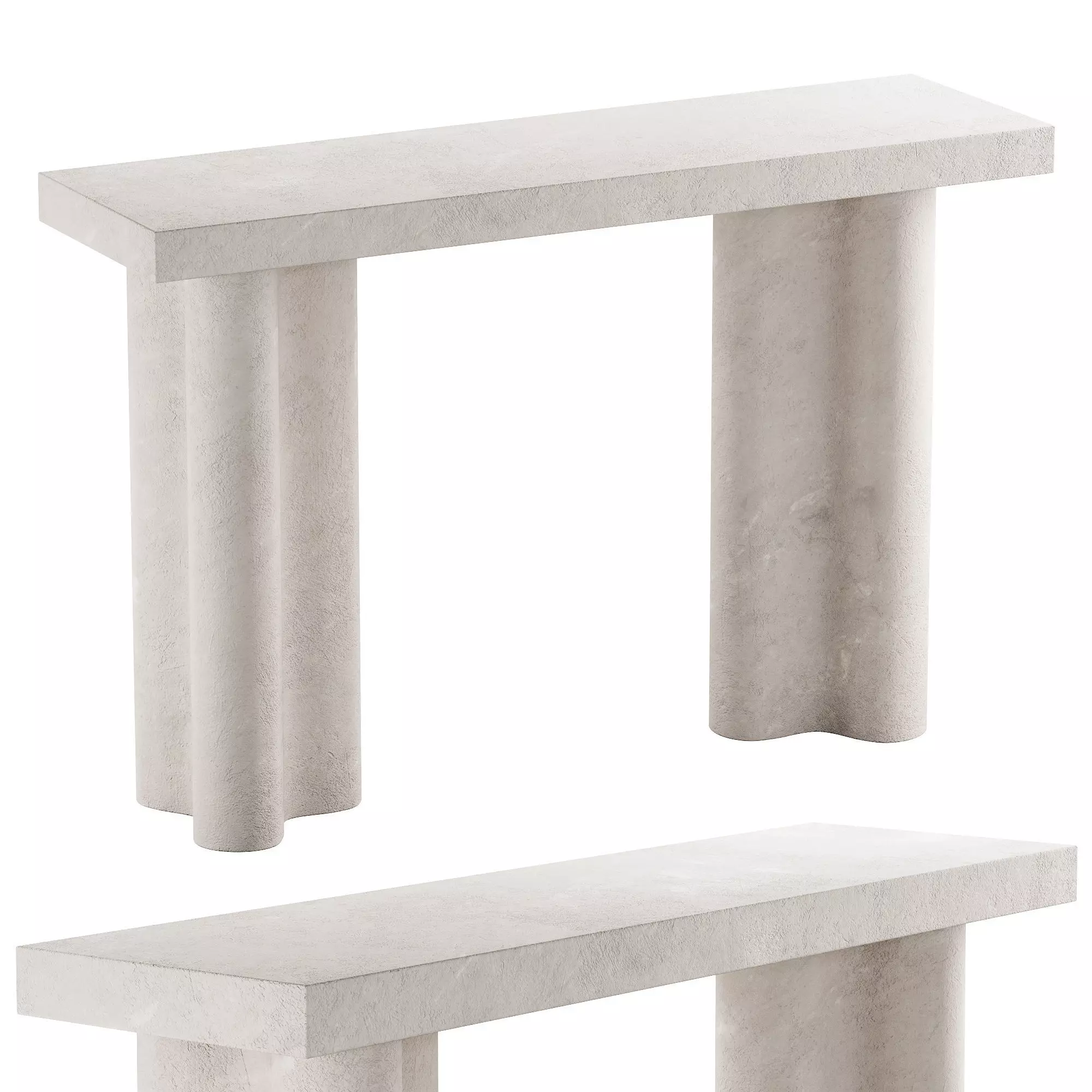 400 Leibal Azo Console Table by Francois Bauchet 3D model_0
