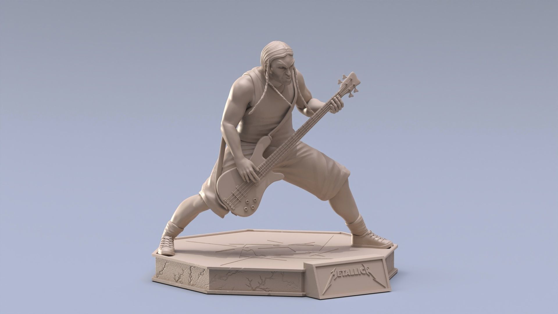 METALLICA - ROBERT TRUJILLO 3D print model_12