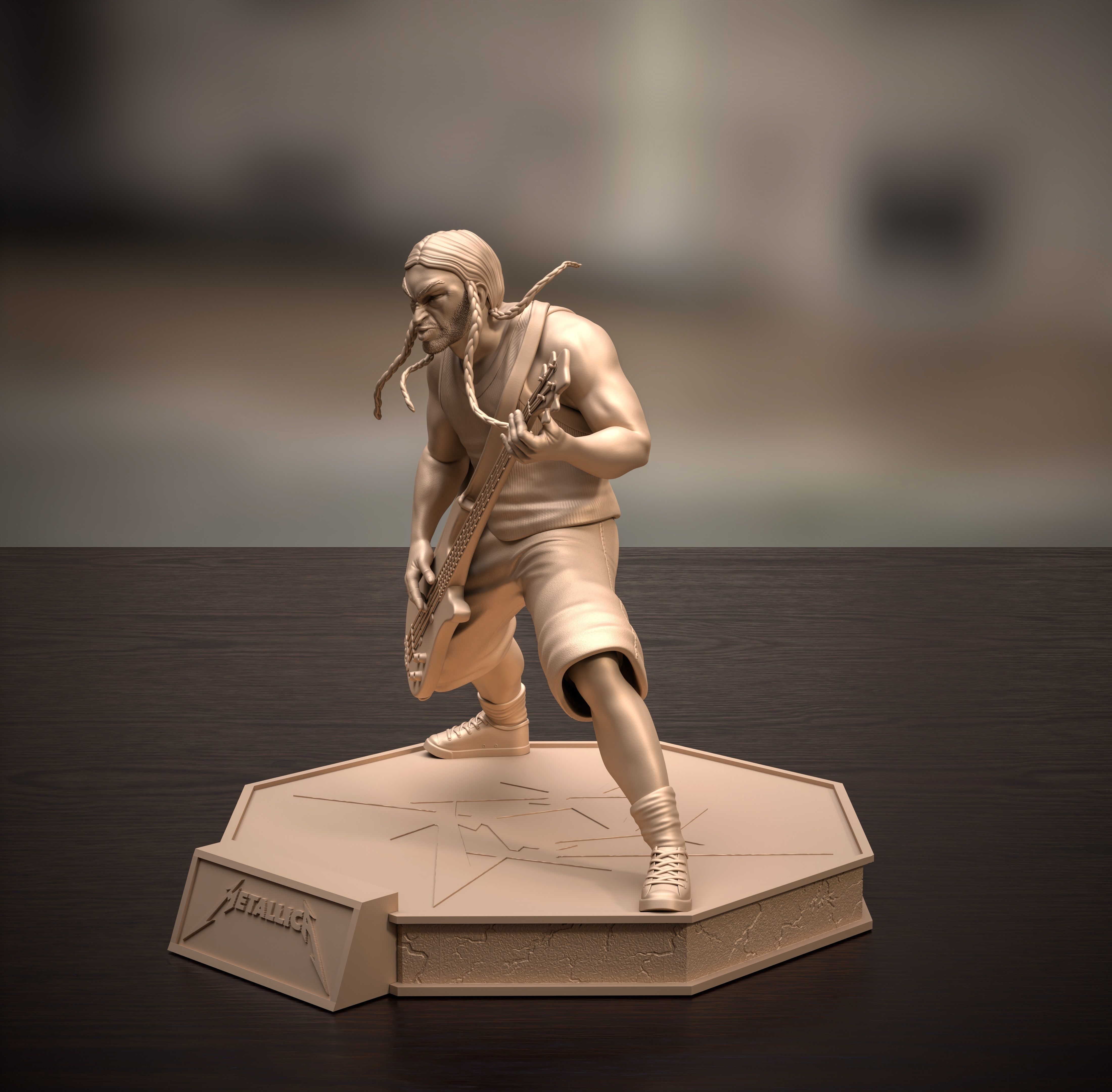 METALLICA - ROBERT TRUJILLO 3D print model_7