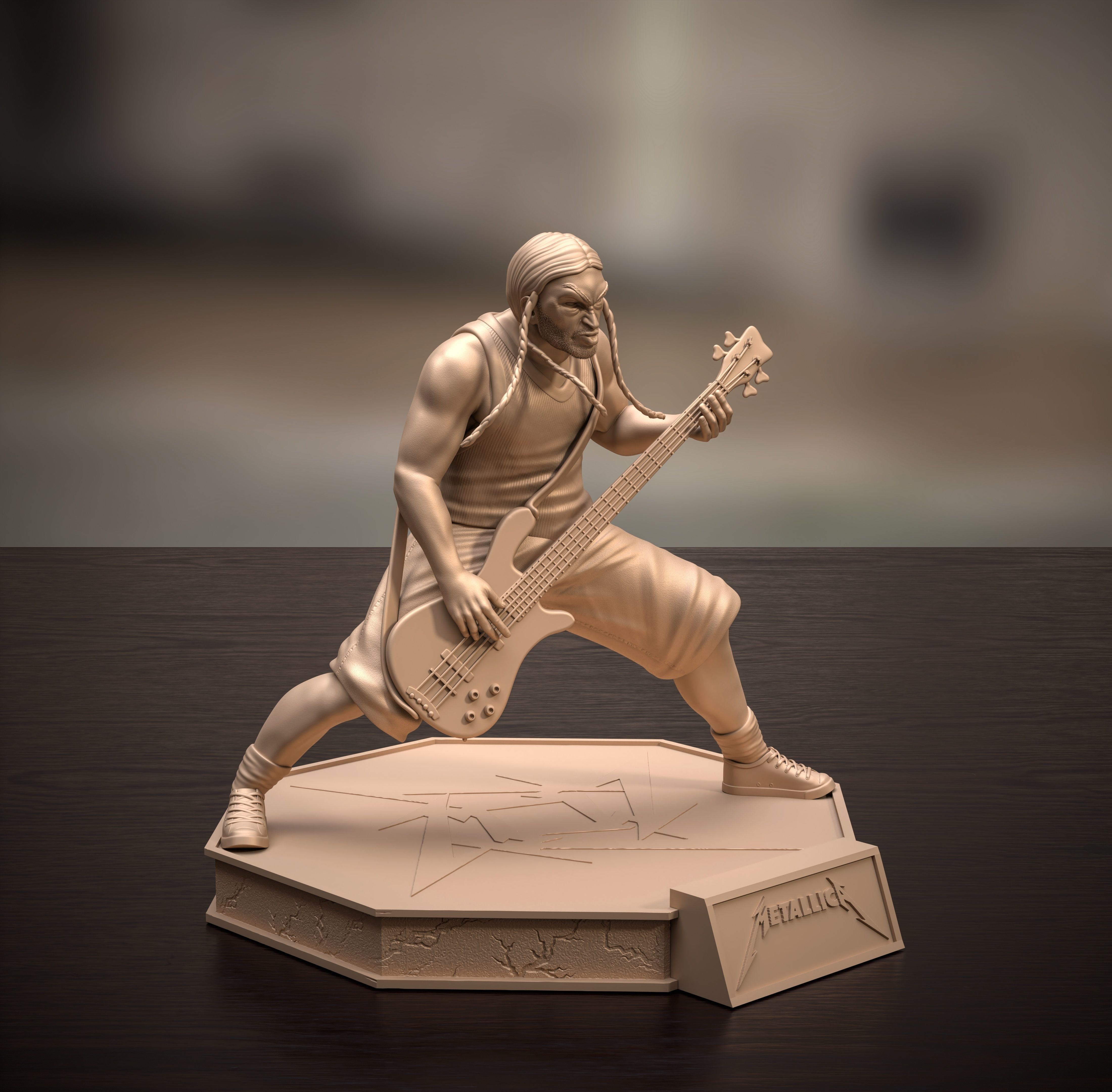 METALLICA - ROBERT TRUJILLO 3D print model_6