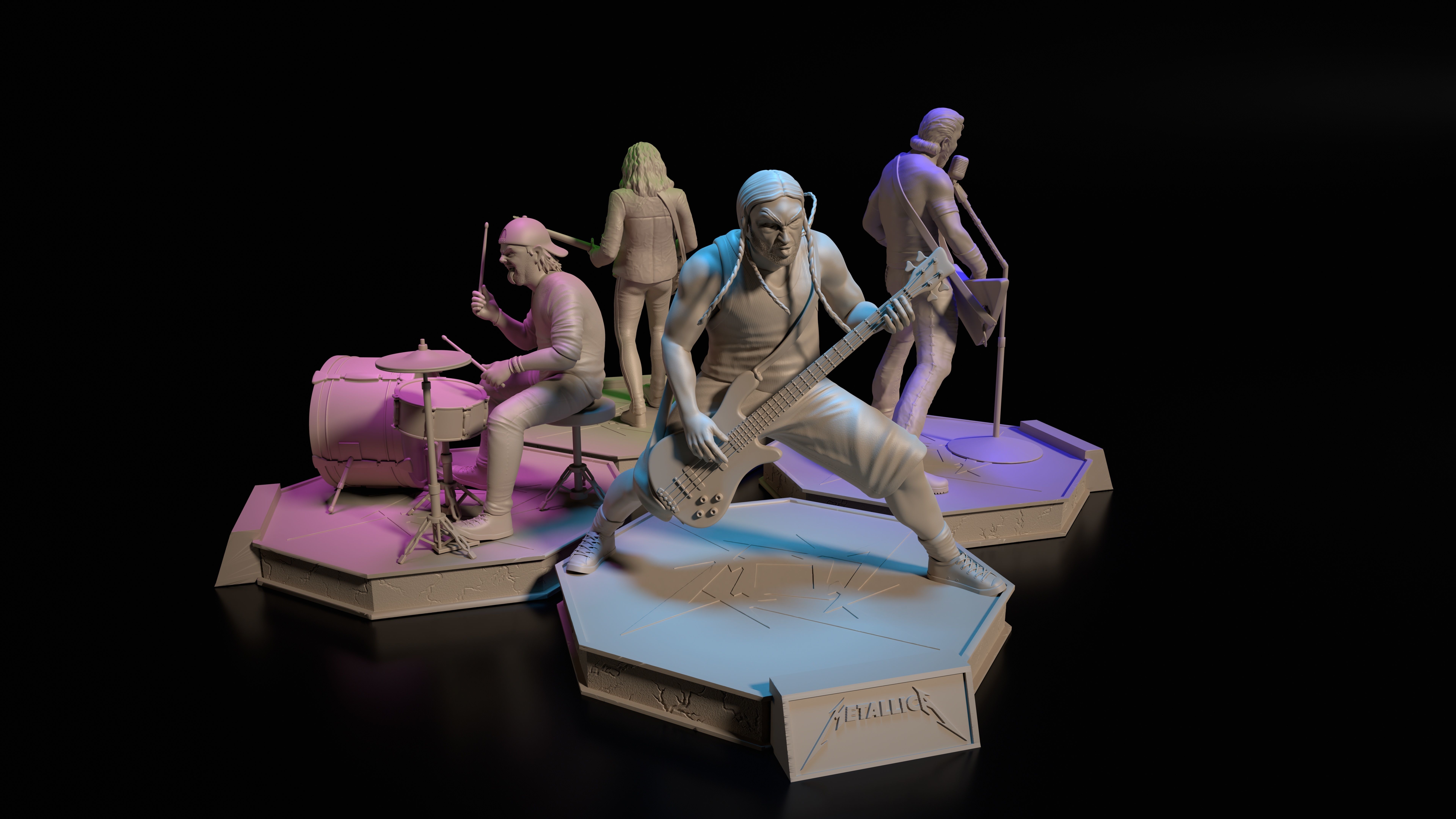 METALLICA - ROBERT TRUJILLO 3D print model_13
