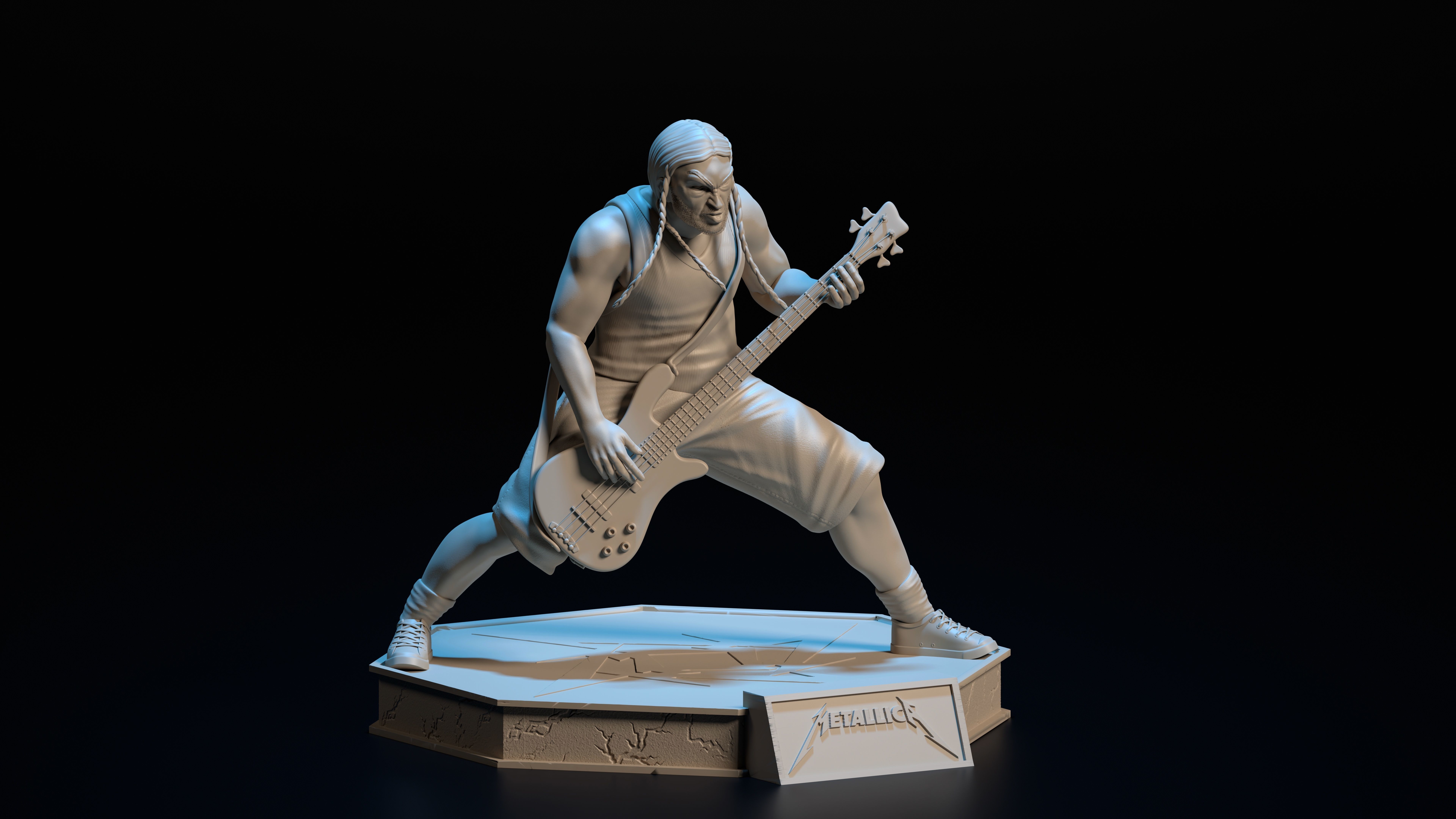 METALLICA - ROBERT TRUJILLO 3D print model_15