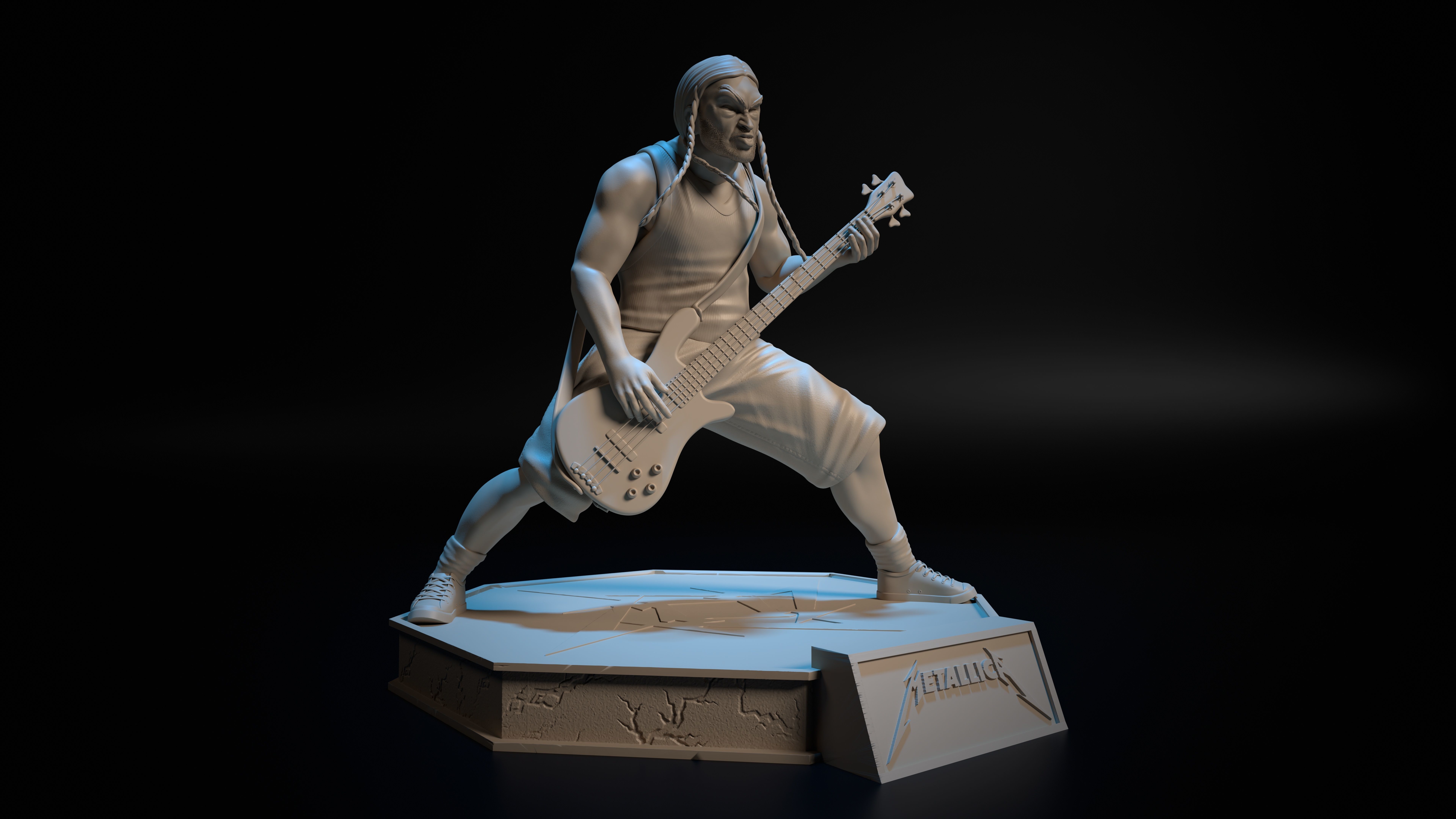 METALLICA - ROBERT TRUJILLO 3D print model_14
