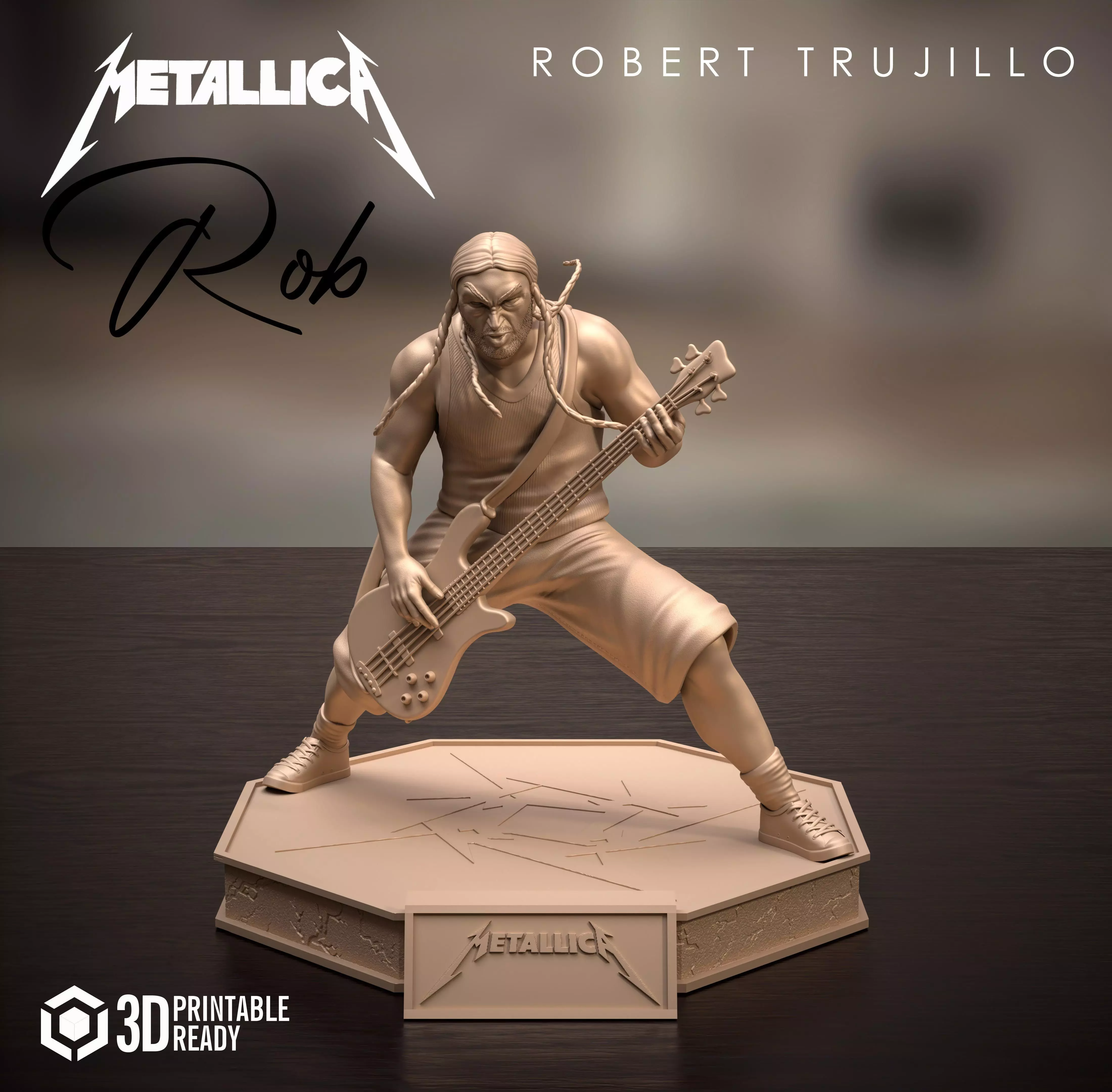 METALLICA - ROBERT TRUJILLO 3D print model_0
