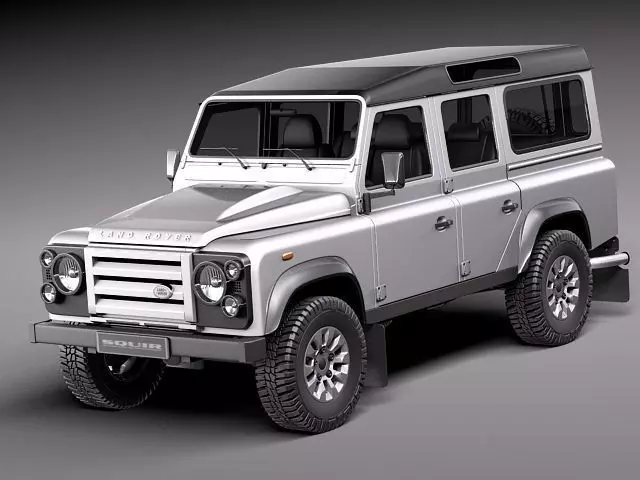 Land Rover Defender 2011 x-tech Long 3D model_0