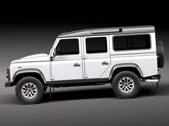 Land Rover Defender 2011 x-tech Long 3D model_6