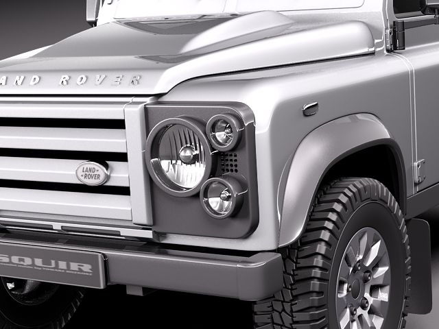 Land Rover Defender 2011 x-tech Long 3D model_2