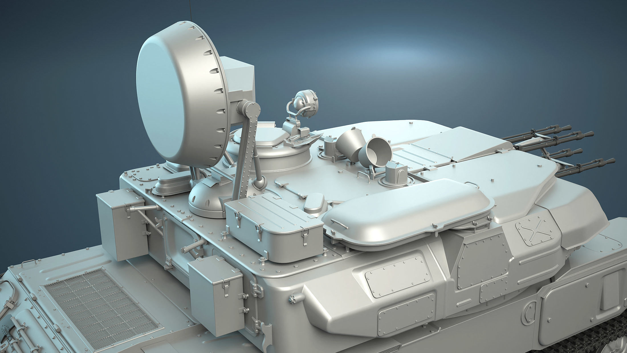 ZSU-23-4 Shilka High-Poly 3D model_6
