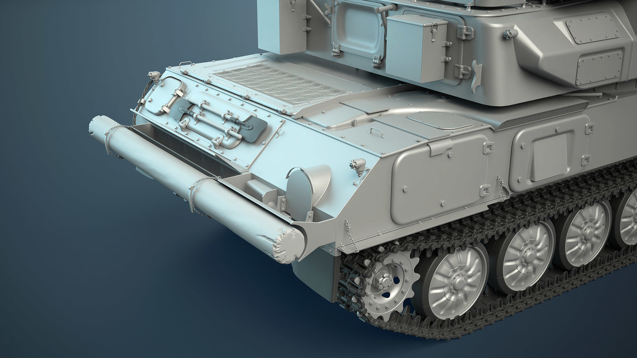 ZSU-23-4 Shilka High-Poly 3D model_5