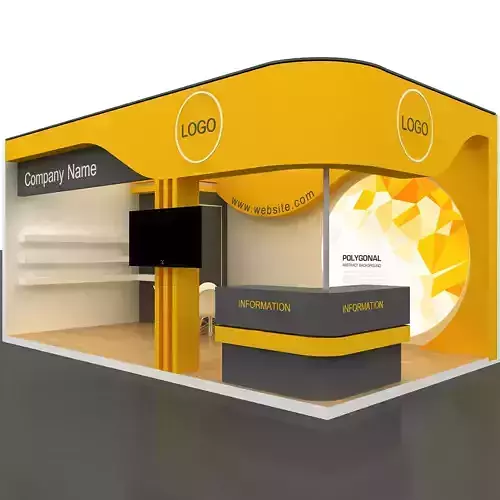 exhibition  3D model