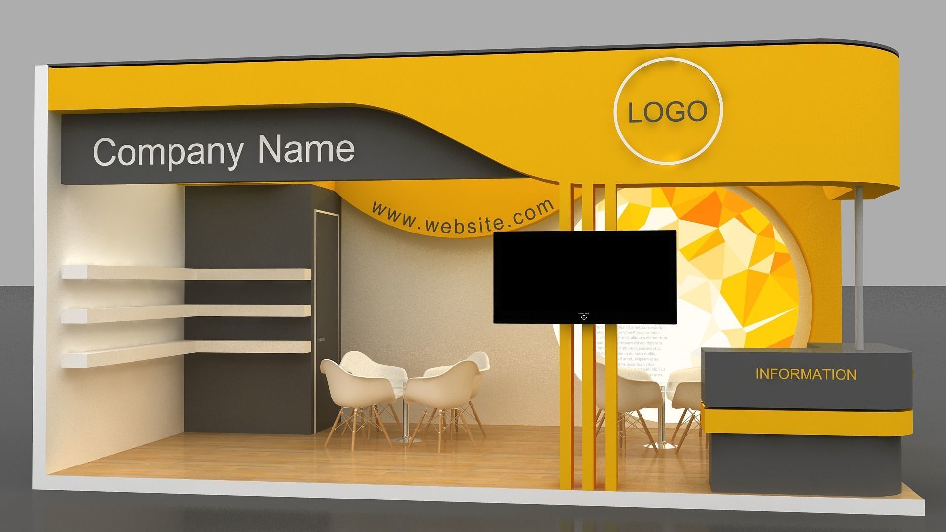 exhibition 3D model_4