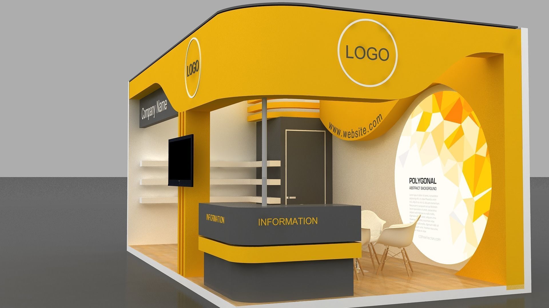 exhibition 3D model_3