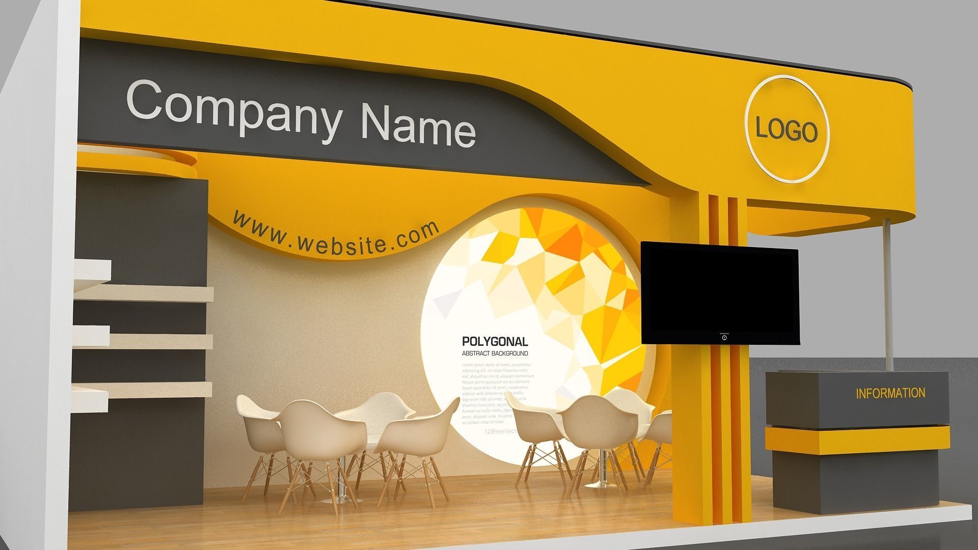 exhibition 3D model_6