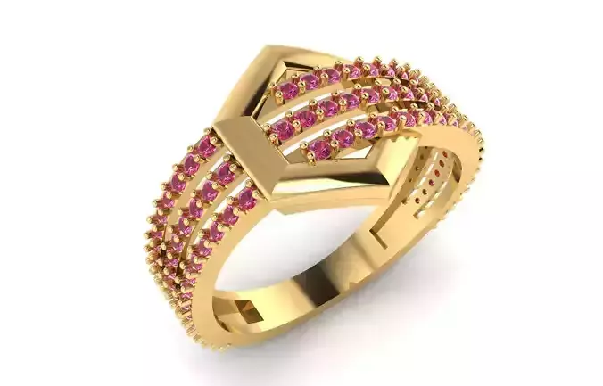 Stylish Ladies Ring 03
