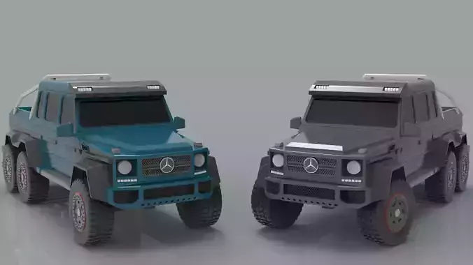 Mercedes Benz G63 3D print model