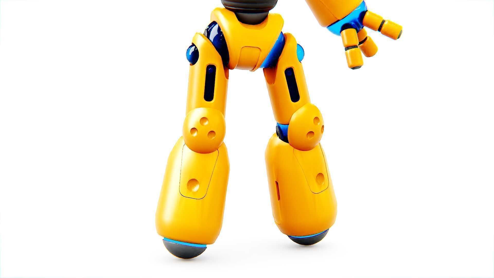 UTILITY BOT MONIKA  Rigged for Unreal Engine - Unity - MIXAMO 3D model_20