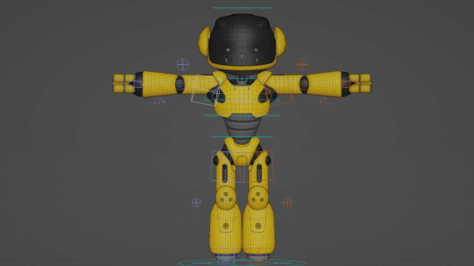 UTILITY BOT MONIKA  Rigged for Unreal Engine - Unity - MIXAMO 3D model_38