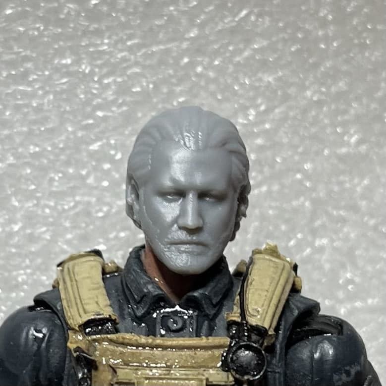 nikolai call of duty action figure head 3D print model_1