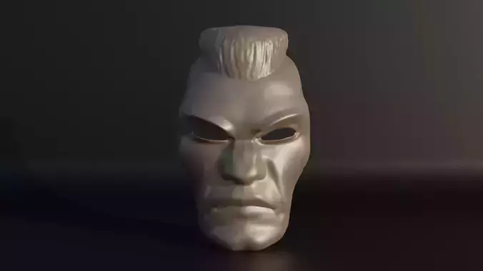 Mohawk Superhero Cosplay Face Cosplay Mask