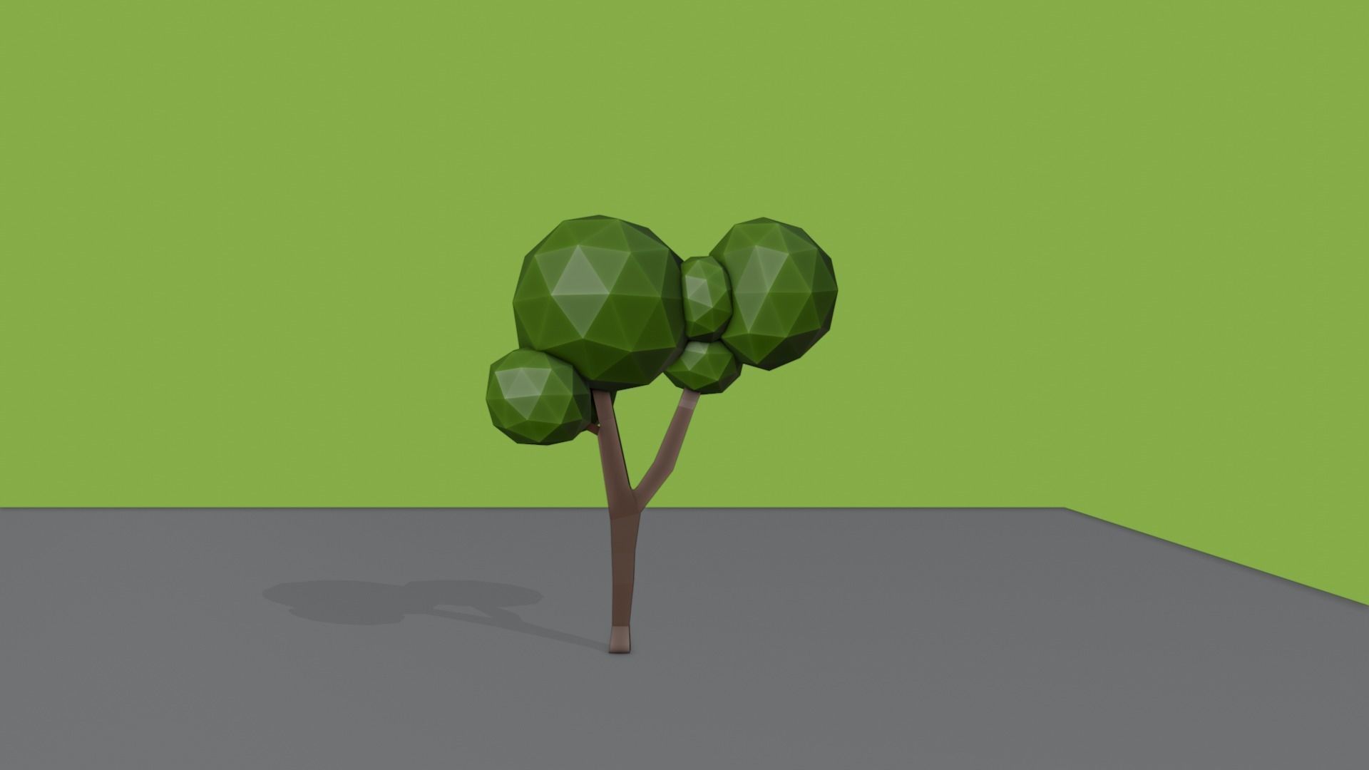 Low Poly Tree and Nature Set Ready for Games and Co Low-poly 3D model_9