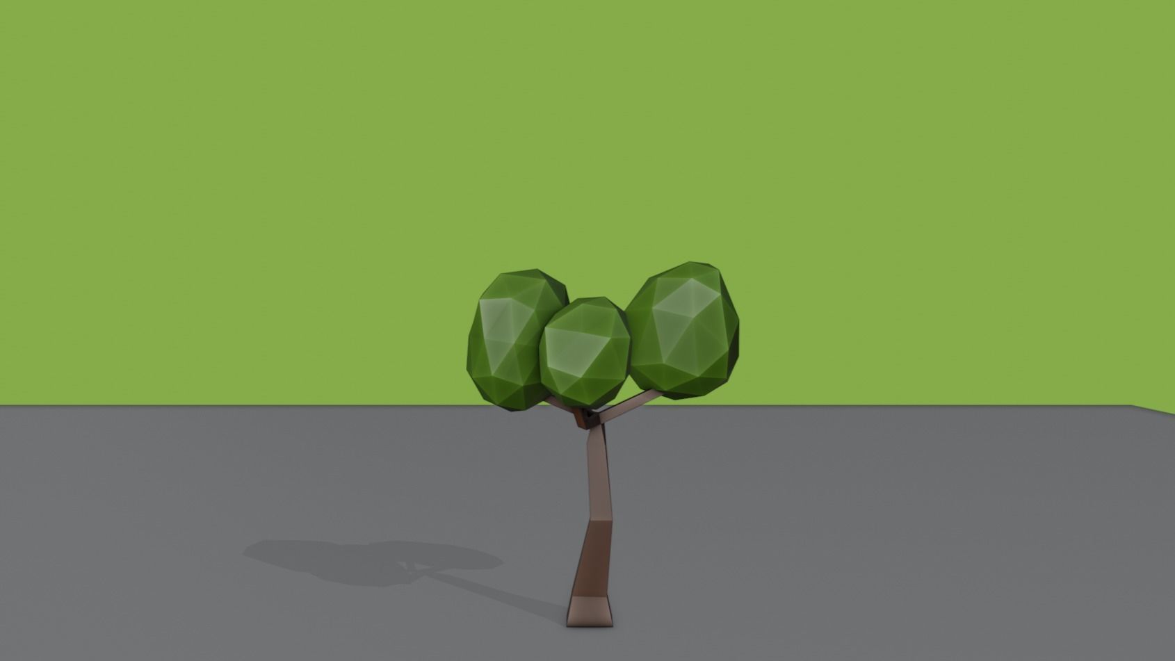 Low Poly Tree and Nature Set Ready for Games and Co Low-poly 3D model_8