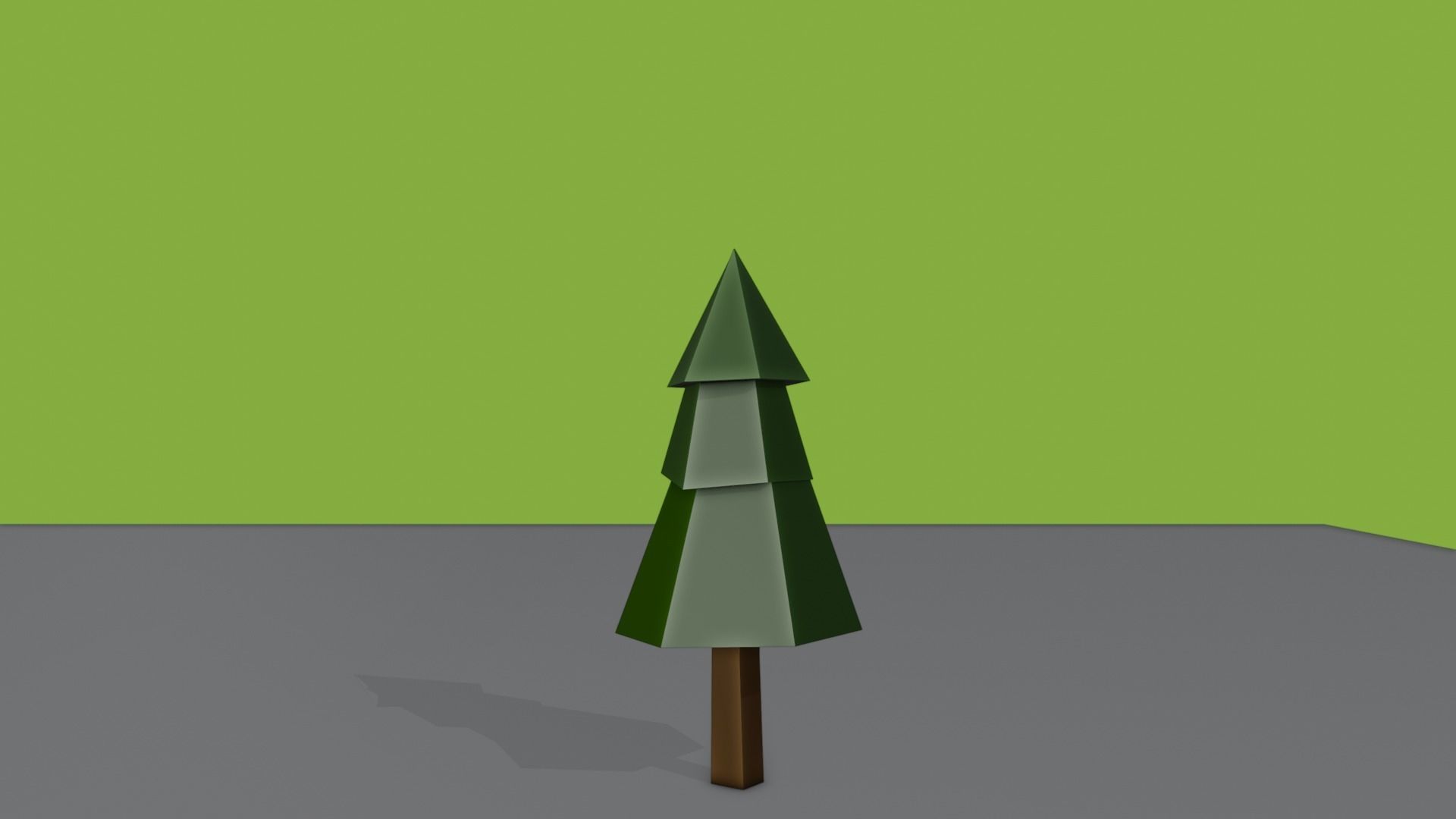 Low Poly Tree and Nature Set Ready for Games and Co Low-poly 3D model_4