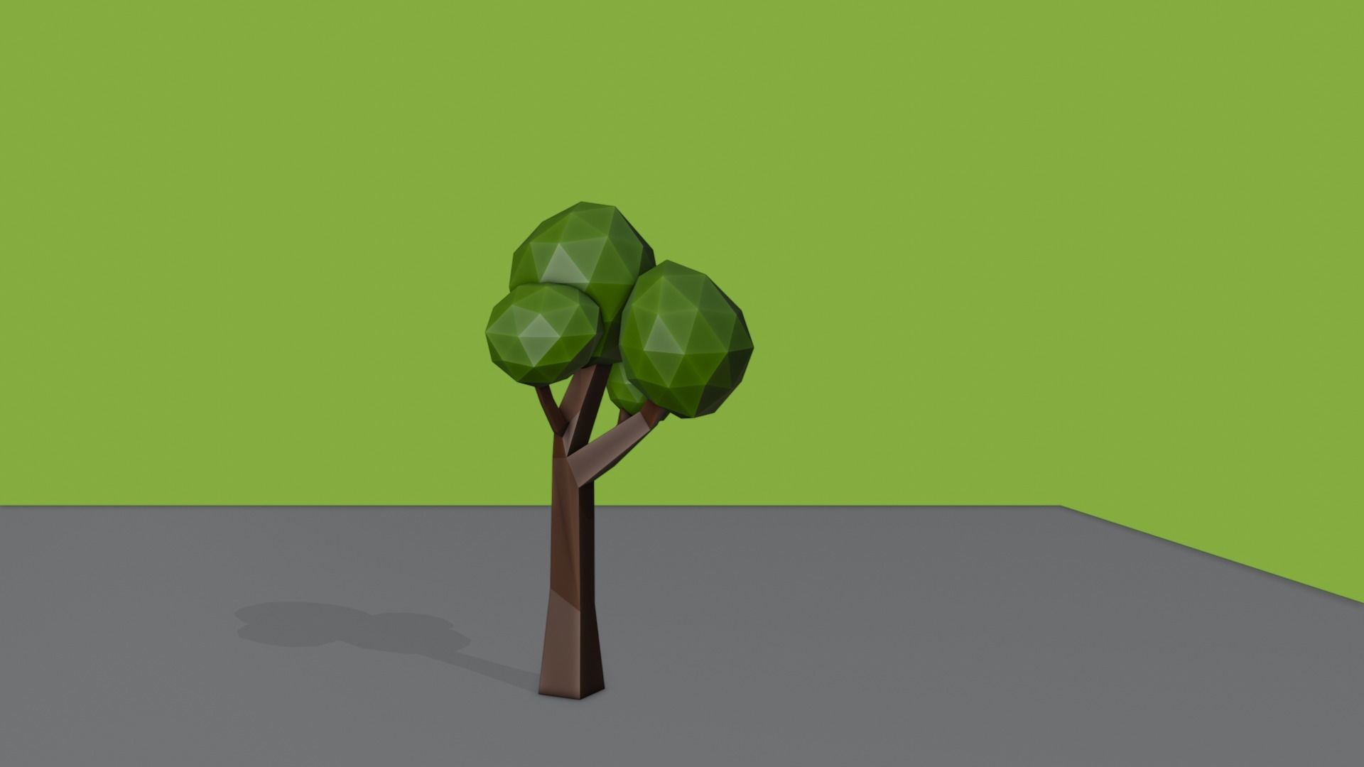 Low Poly Tree and Nature Set Ready for Games and Co Low-poly 3D model_10