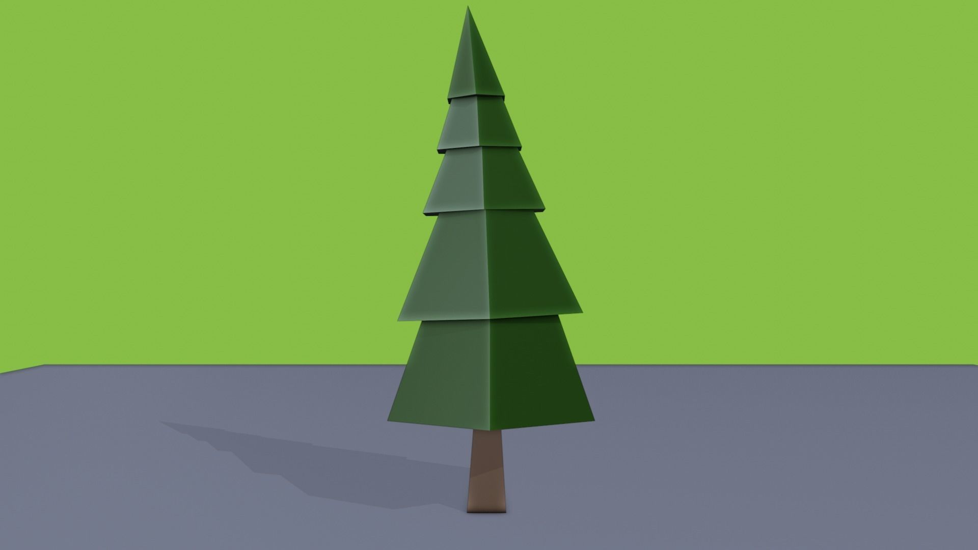 Low Poly Tree and Nature Set Ready for Games and Co Low-poly 3D model_5