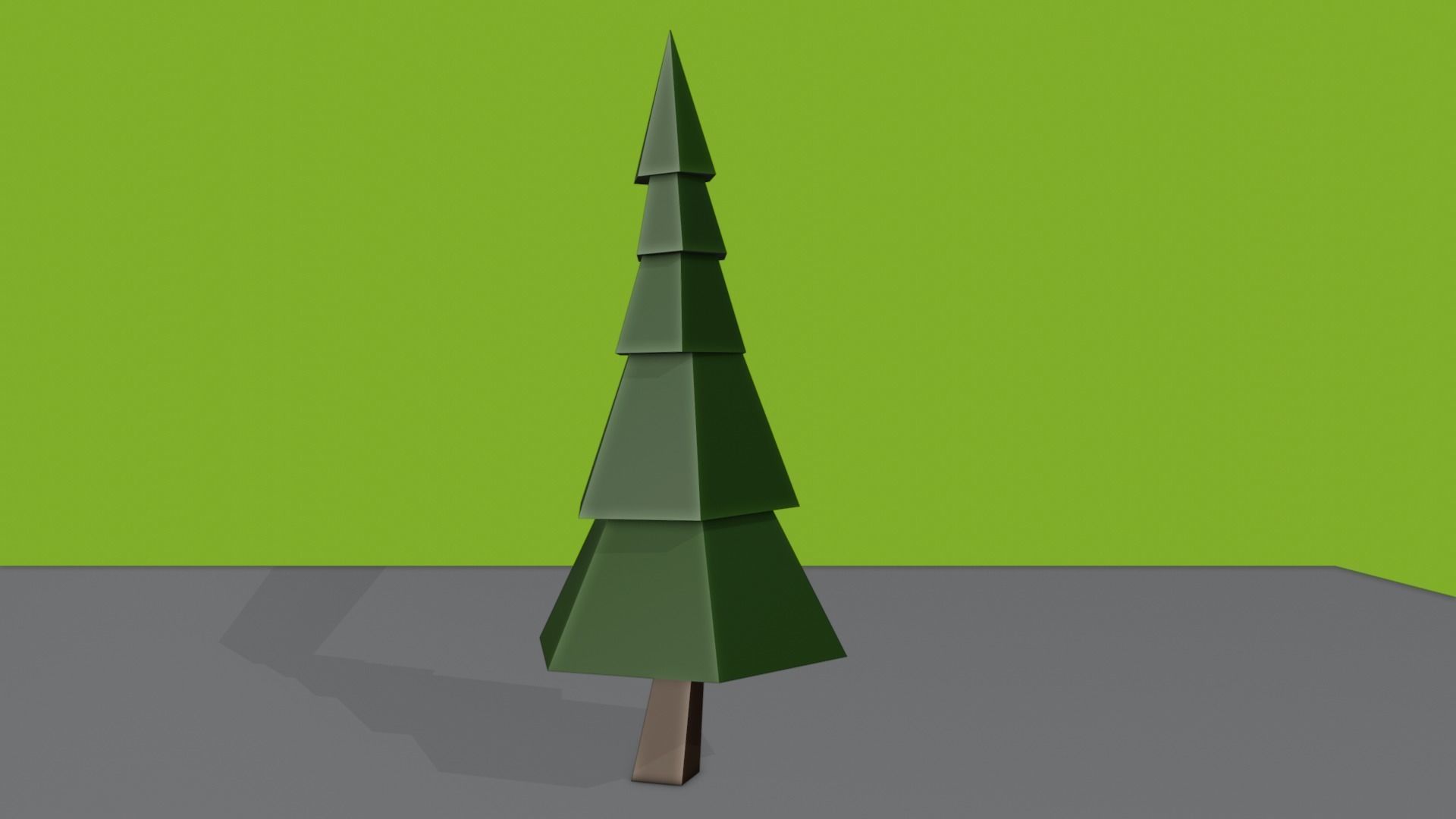 Low Poly Tree and Nature Set Ready for Games and Co Low-poly 3D model_3