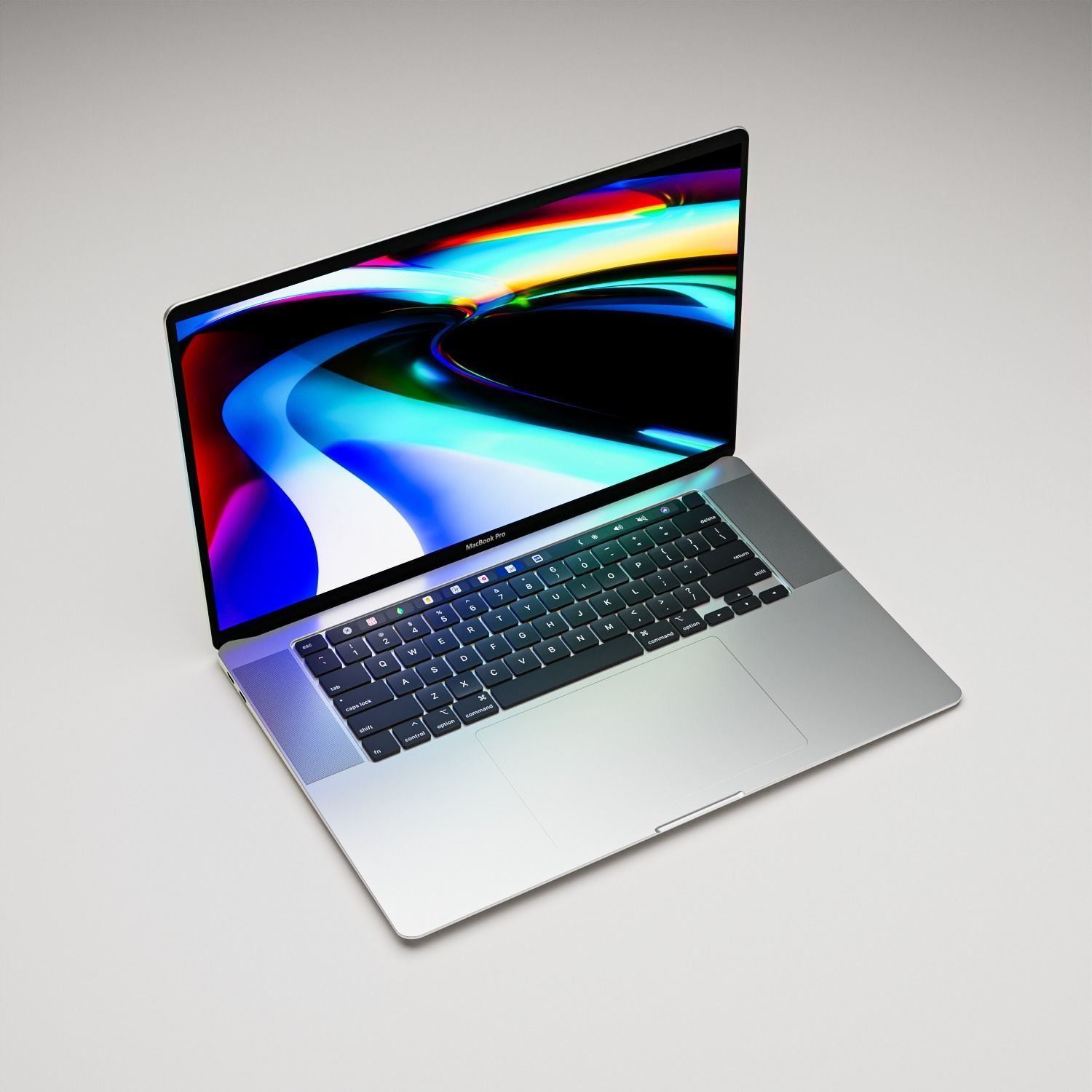 Macbook pro 3D model_1