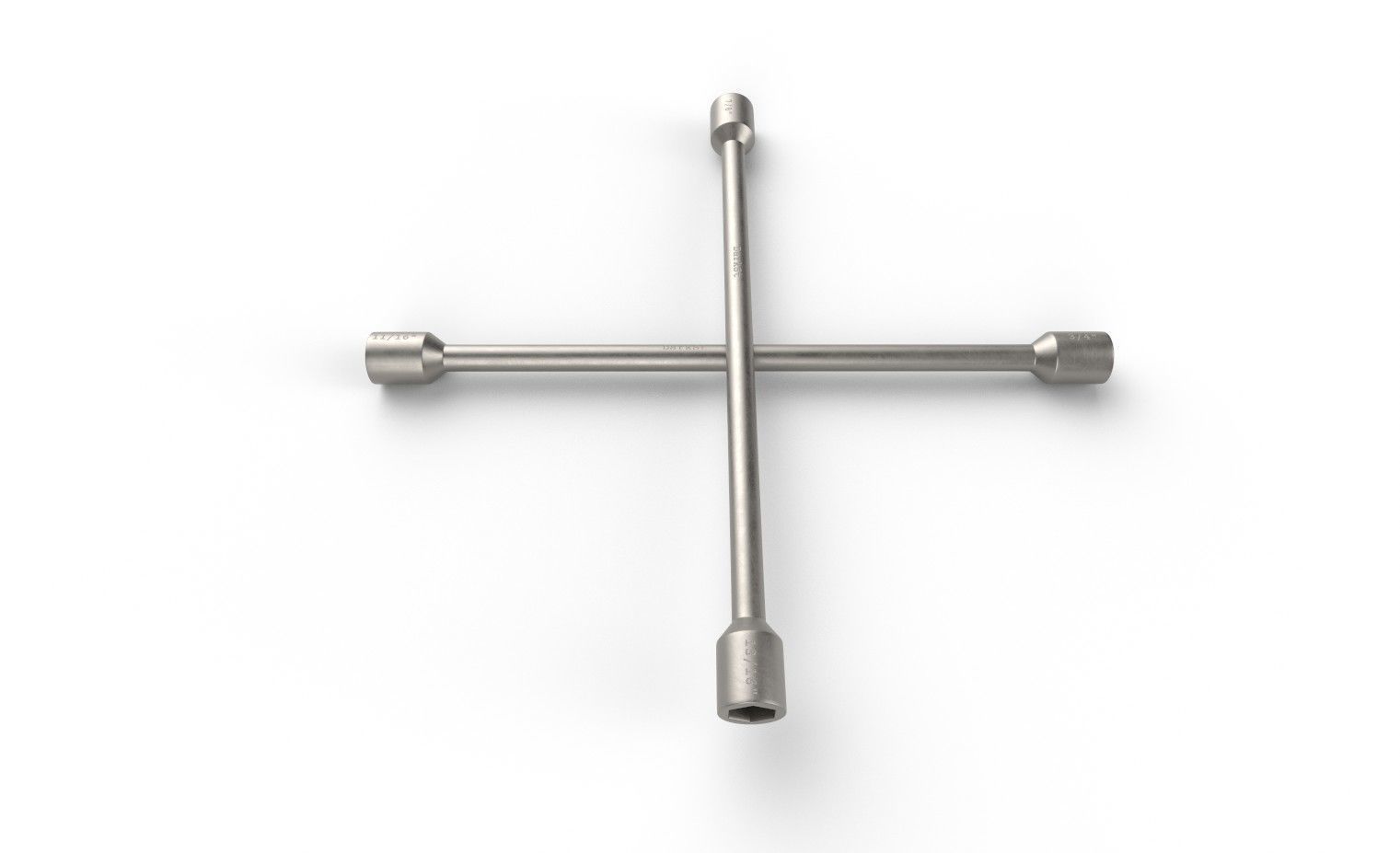 Lug Wrench M01 Low-poly 3D model_4