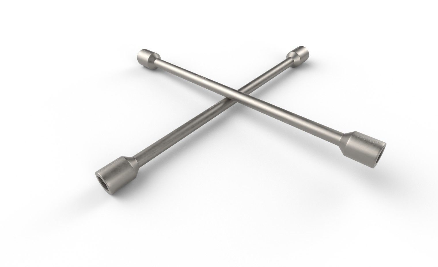 Lug Wrench M01 Low-poly 3D model_3