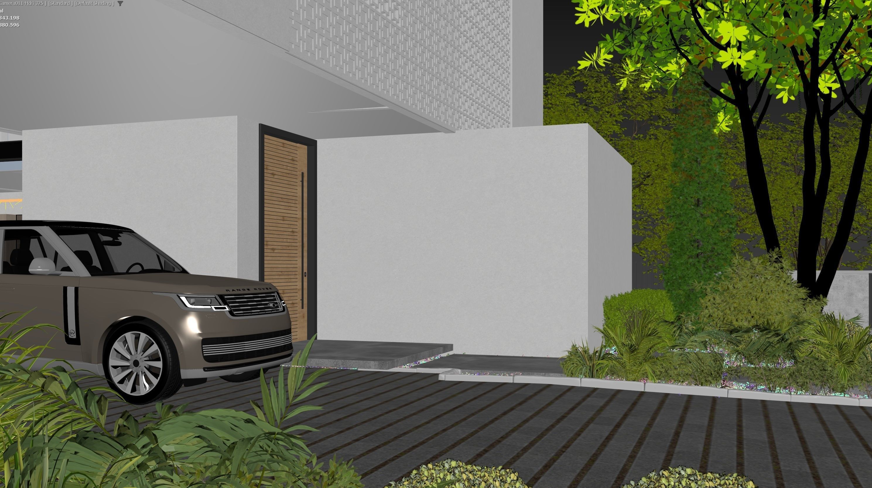 ProVis3D 039 - Modern Exterior Series I Night 3D model_23