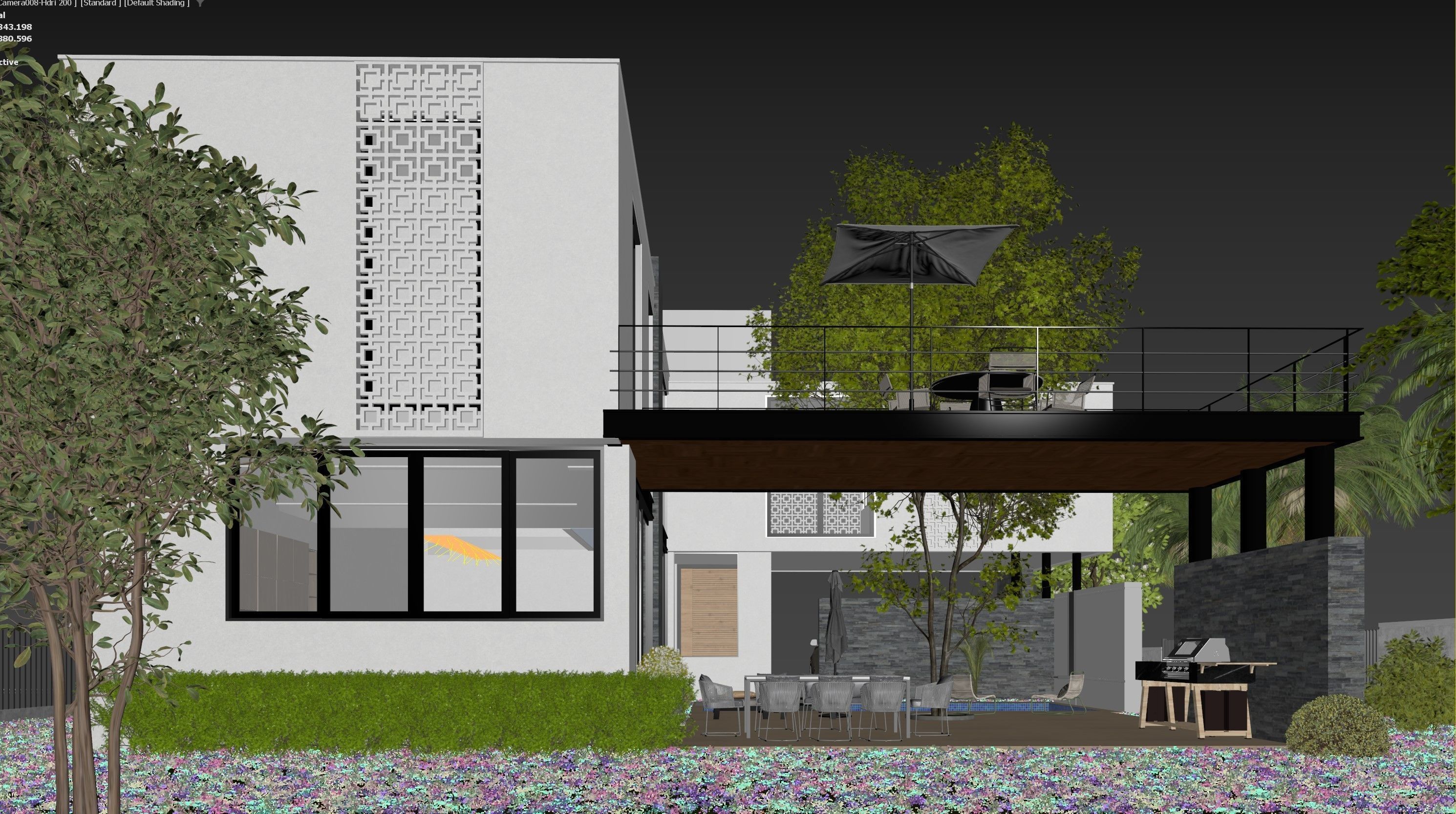 ProVis3D 039 - Modern Exterior Series I Night 3D model_20