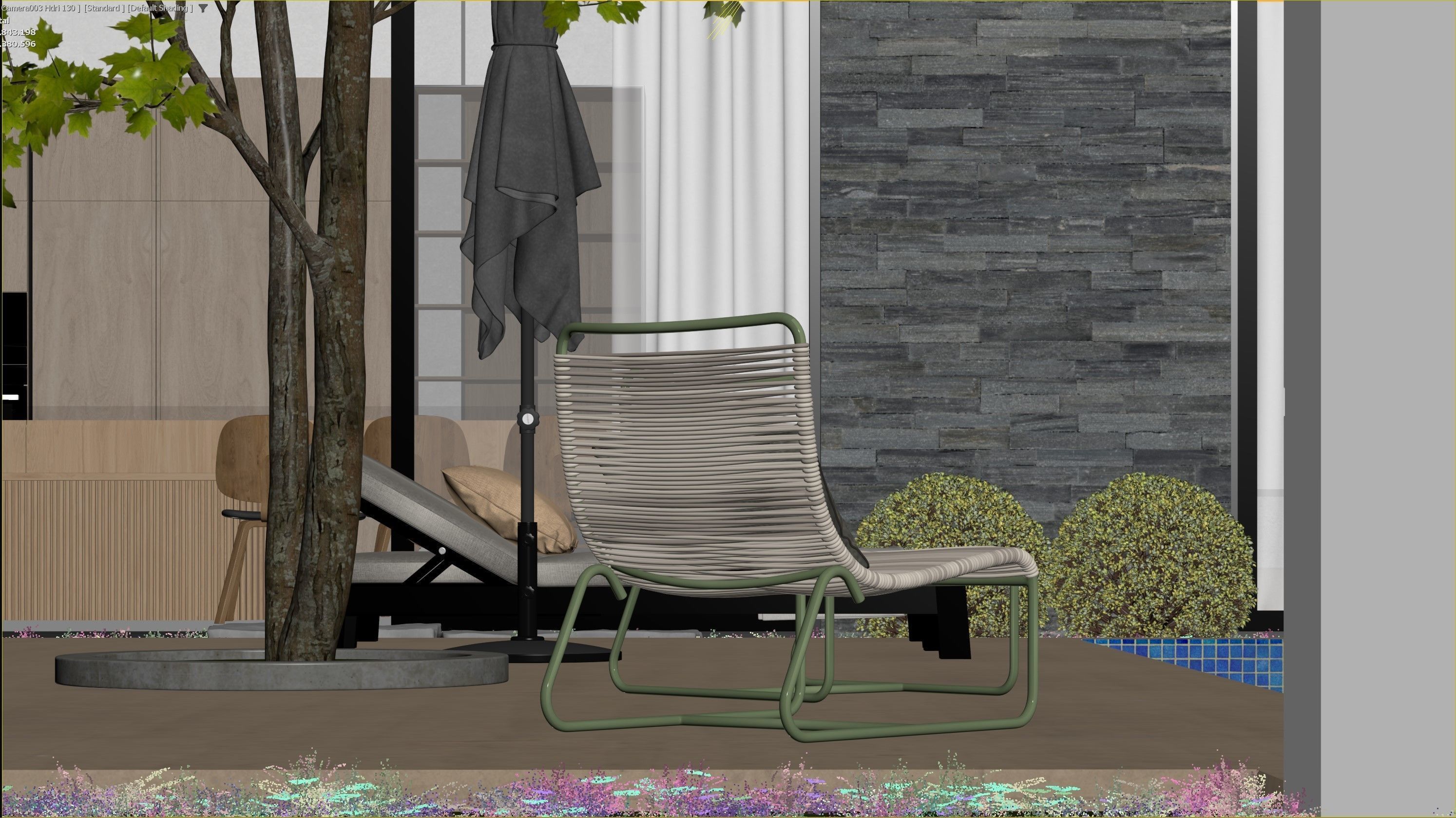 ProVis3D 039 - Modern Exterior Series I Night 3D model_14