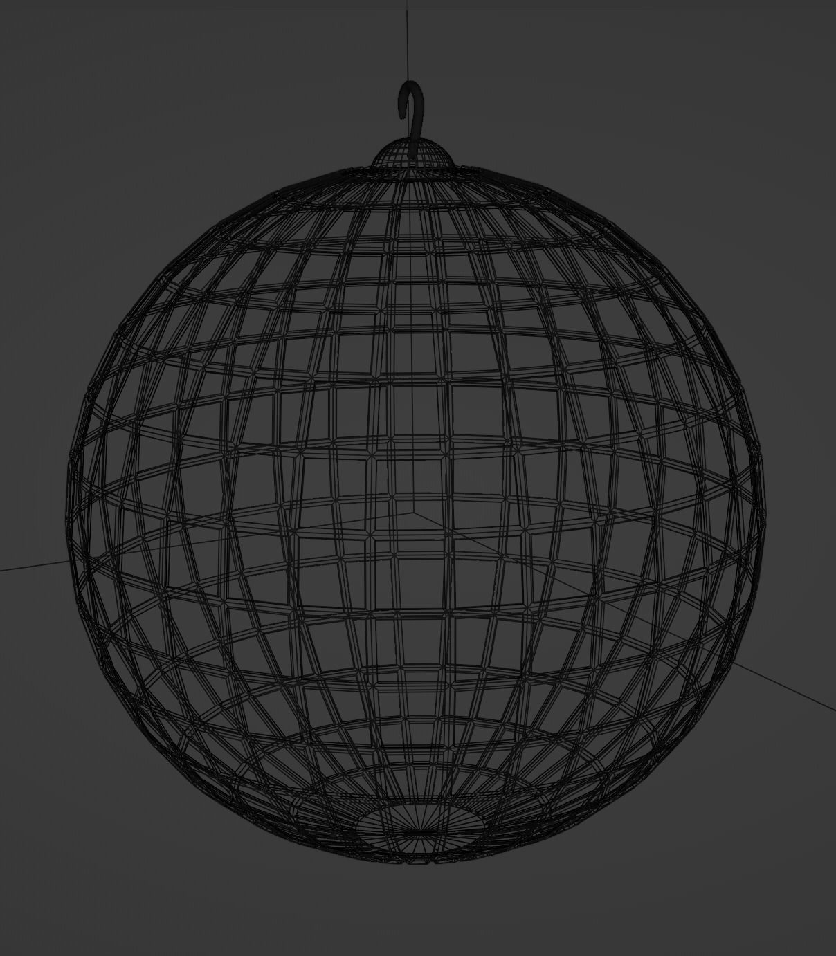 Disco ball 3D model_4