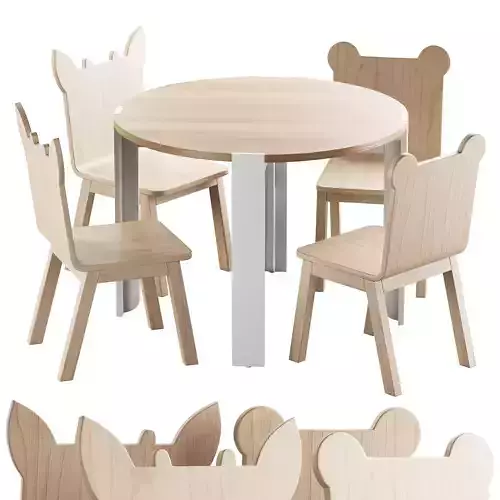 420 kids furniture 02 CB2 Crate table and chairs for nursery 01