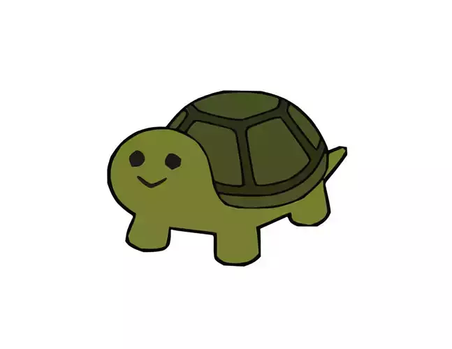 Super Auto Pets - Turtle Statuette 3D print model