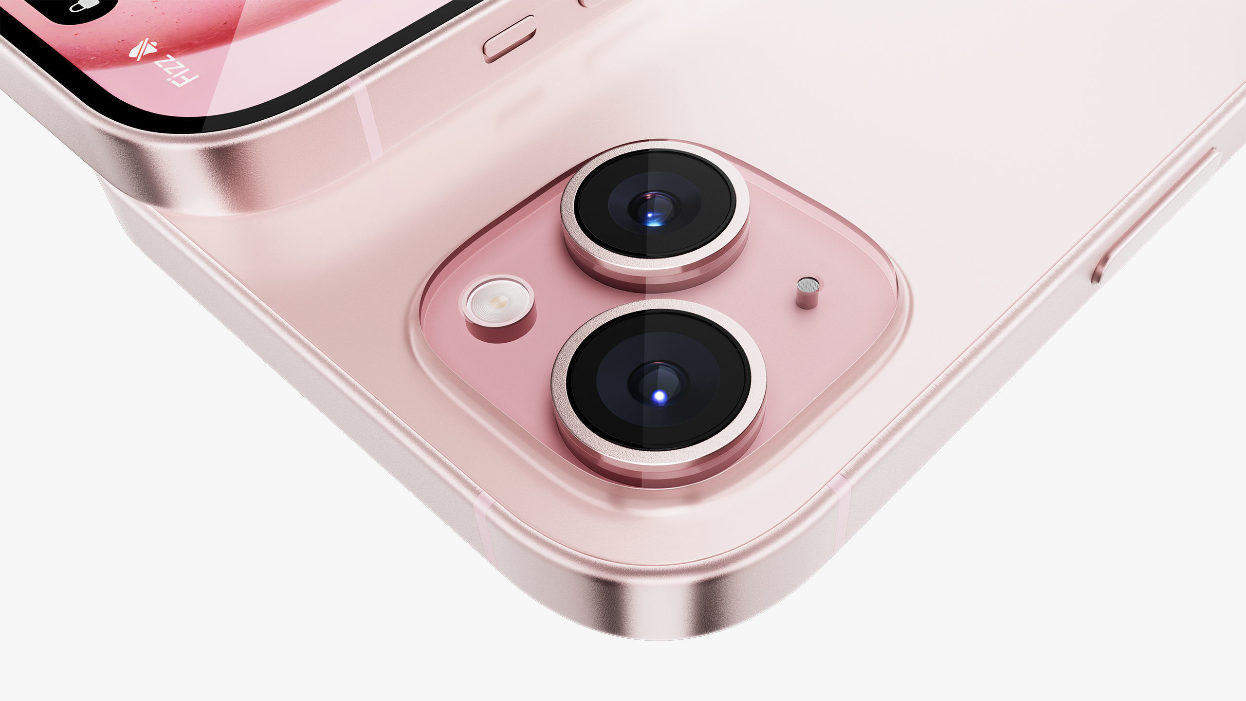 Apple iPhone 15 Plus Pink 3D model_7