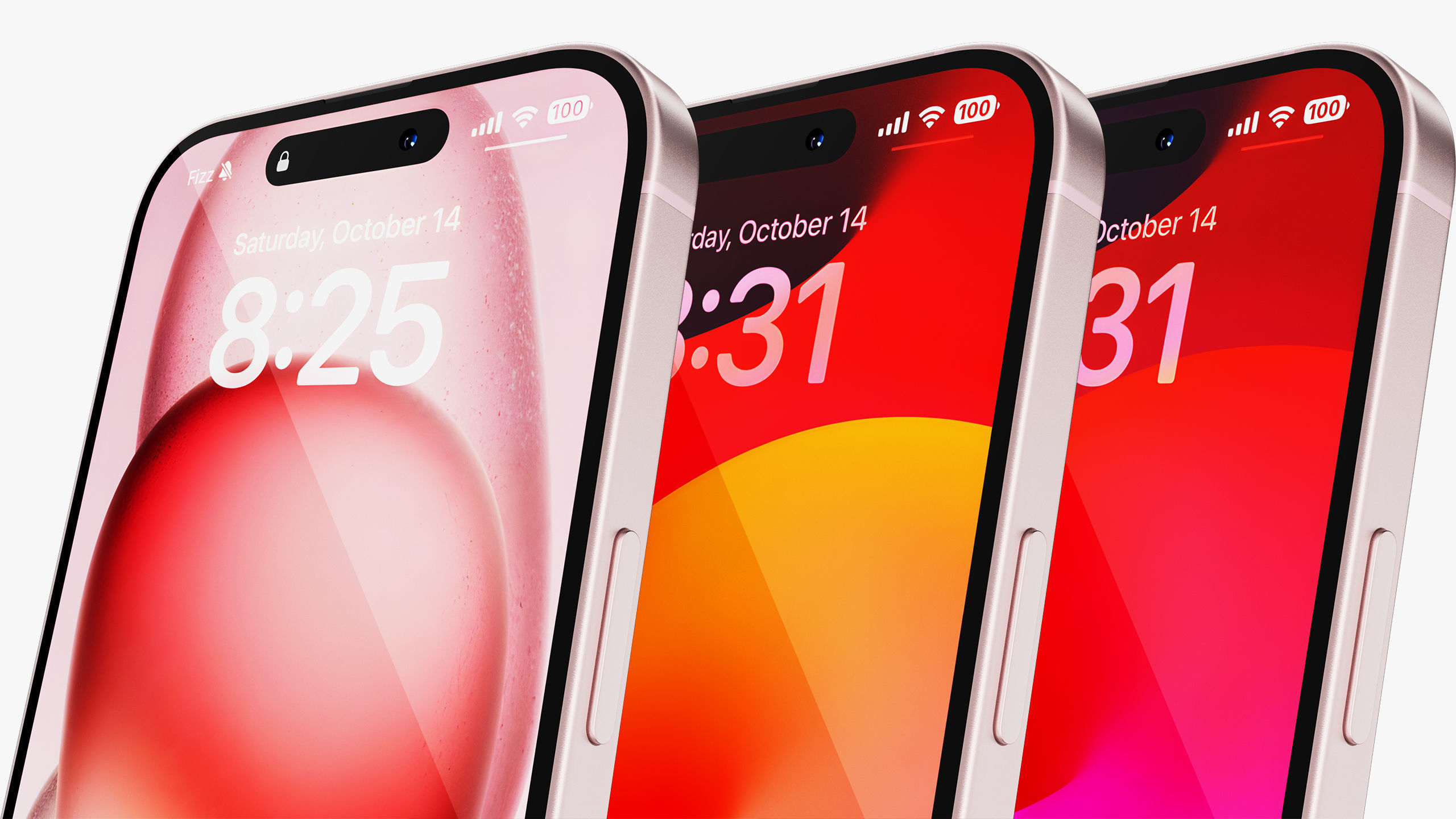 Apple iPhone 15 Plus Pink 3D model_5